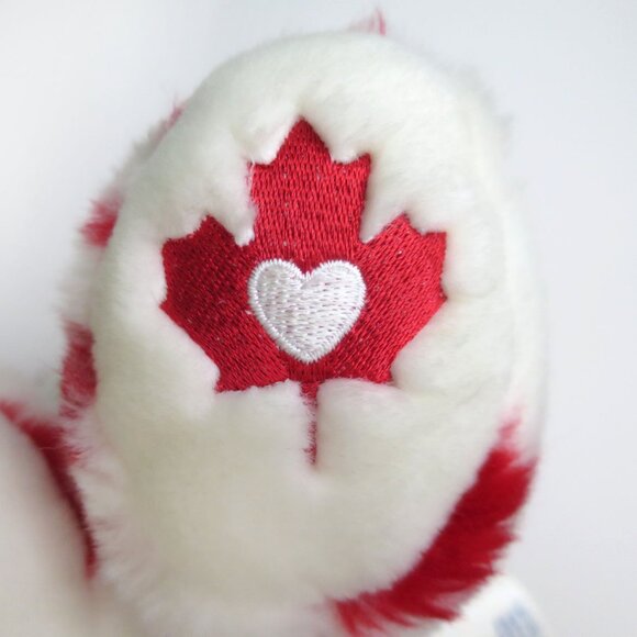 Rare Build A Bear Canadian Plush Dog - Picture 7 of 8